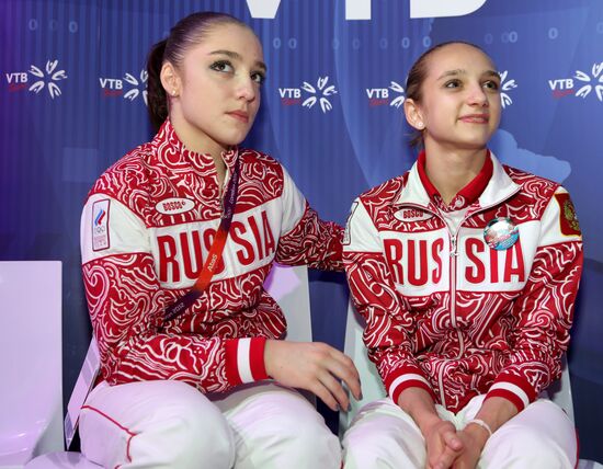 Russian national artistic gymnastics team in London