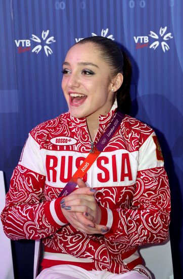 Russian national artistic gymnastics team in London