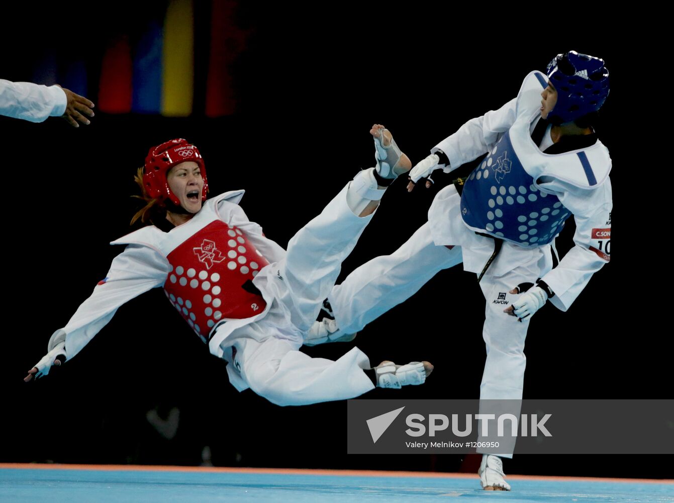 2012 Olympics. Taekwondo. Day One