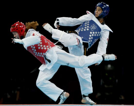 2012 Olympics. Taekwondo. Day One