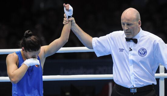 2012 Olympics. Women's Boxing. Semifinals