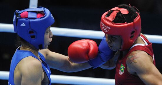 2012 Olympics. Women's Boxing. Semifinals