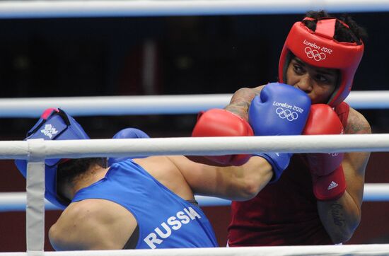 2012 Olympics. Women's Boxing. Semifinals