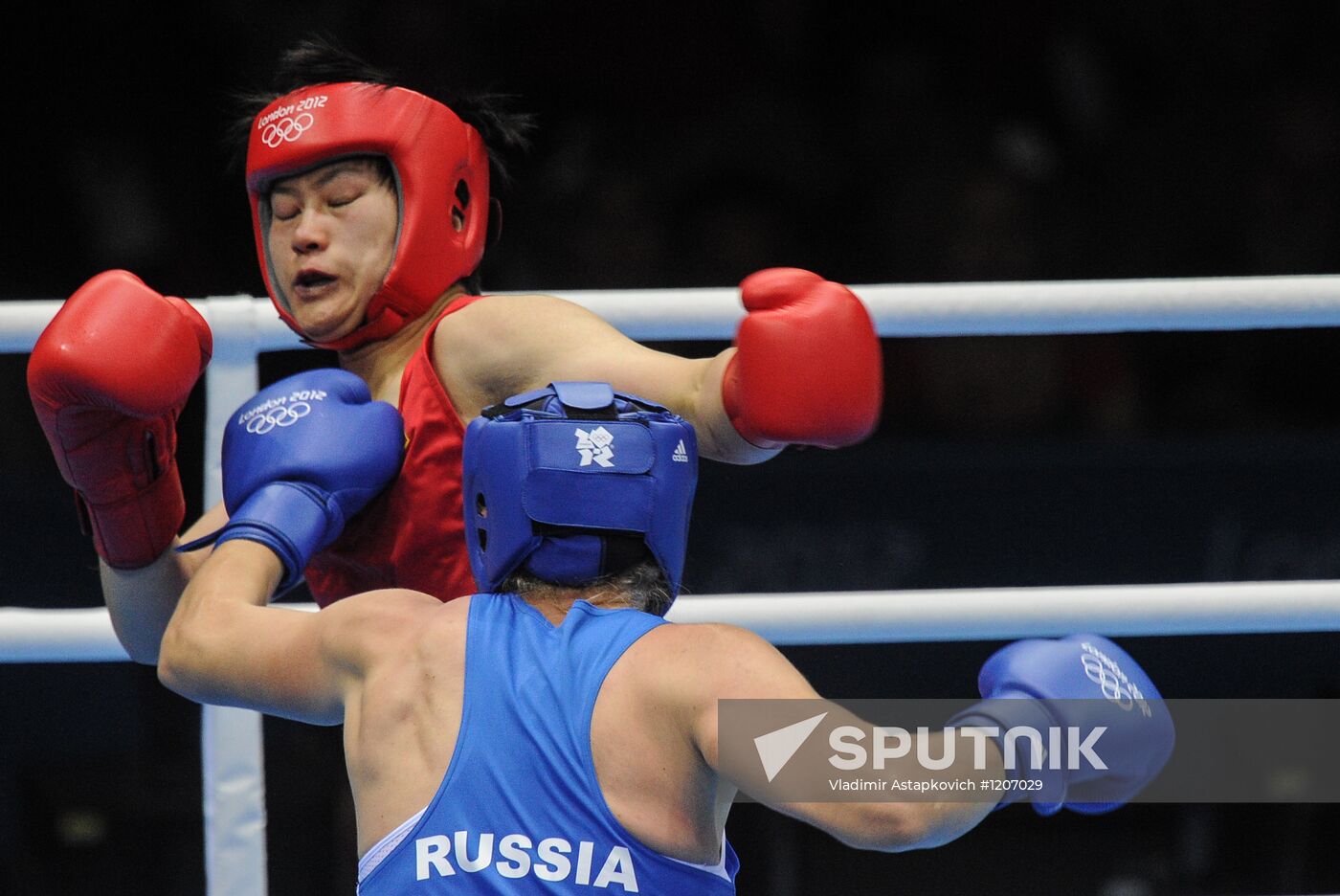 2012 Olympics. Women's Boxing. Semifinals