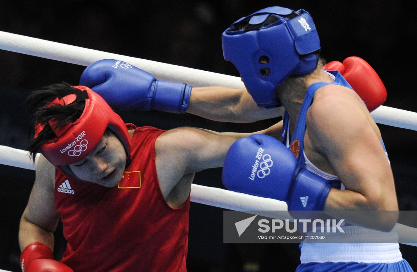 2012 Olympics. Women's Boxing. Semifinals