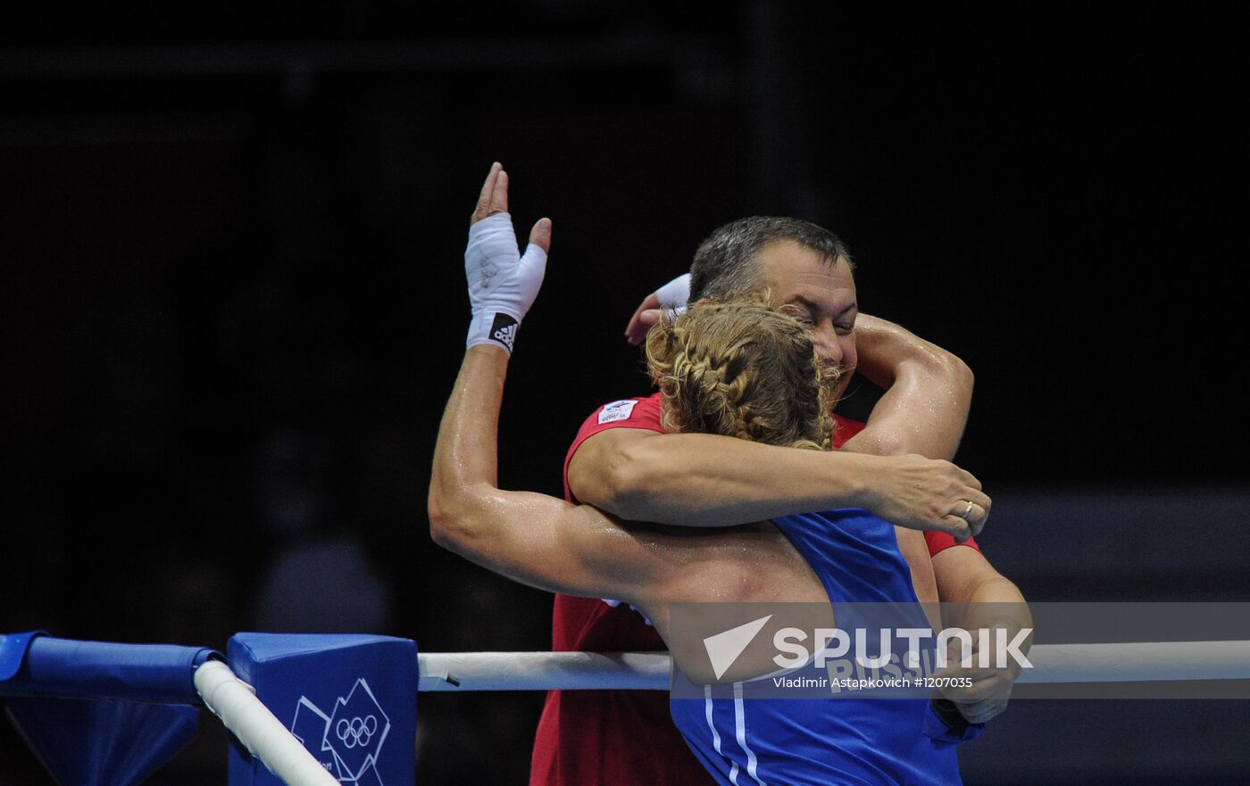 2012 Olympics. Women's Boxing. Semifinals