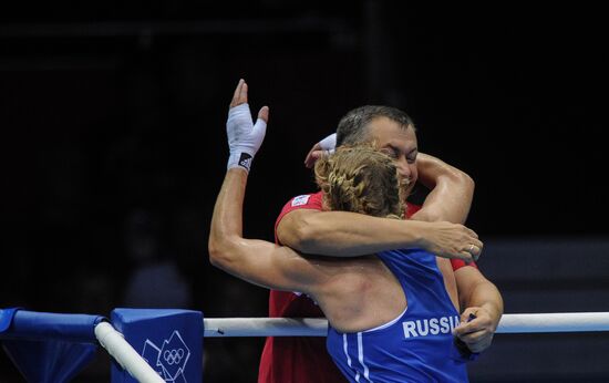 2012 Olympics. Women's Boxing. Semifinals
