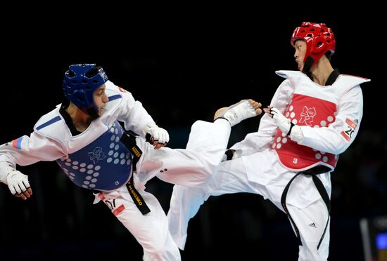 2012 Olympics. Taekwondo. Day One