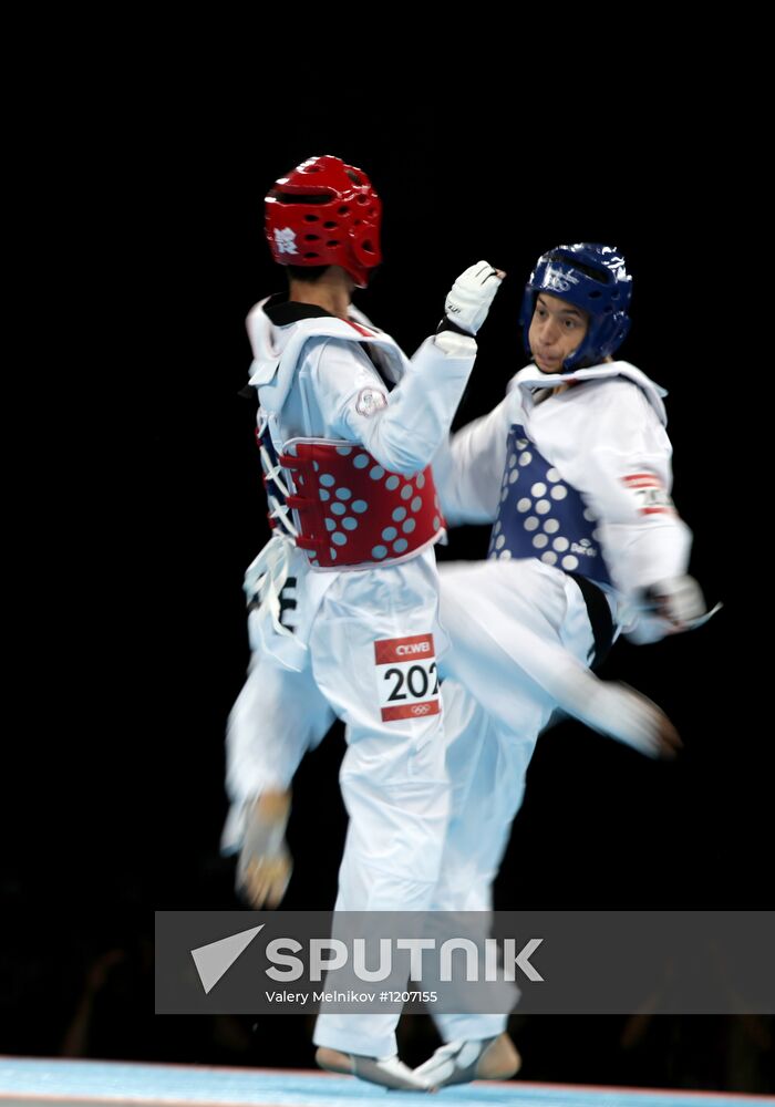 2012 Olympics. Taekwondo. Day One