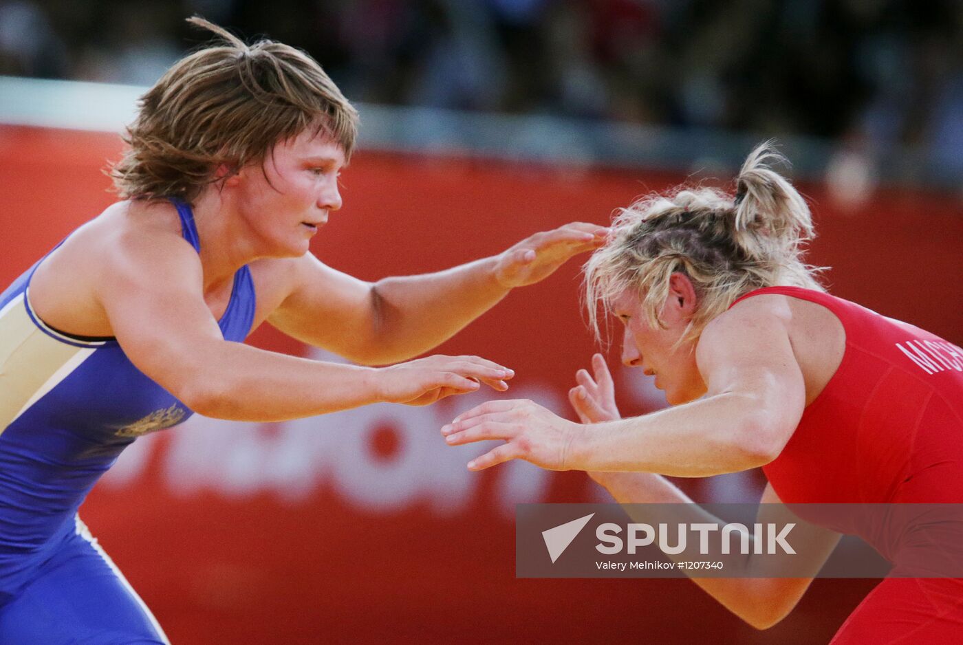 Olympics 2012 Women's Wrestling. Day One