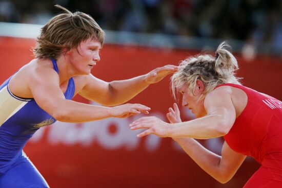 Olympics 2012 Women's Wrestling. Day One