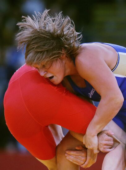 Olympics 2012 Women's Wrestling. Day One