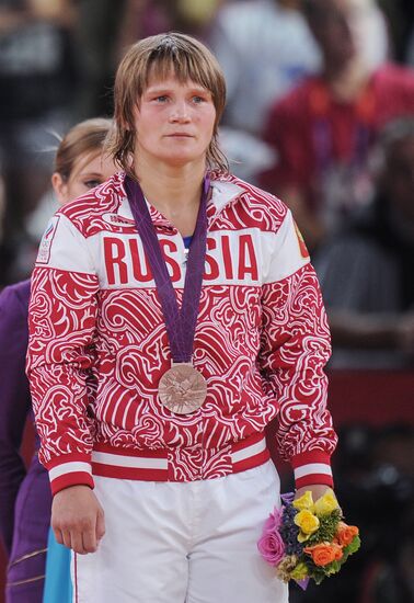 Olympics 2012 Women's Wrestling. Day One