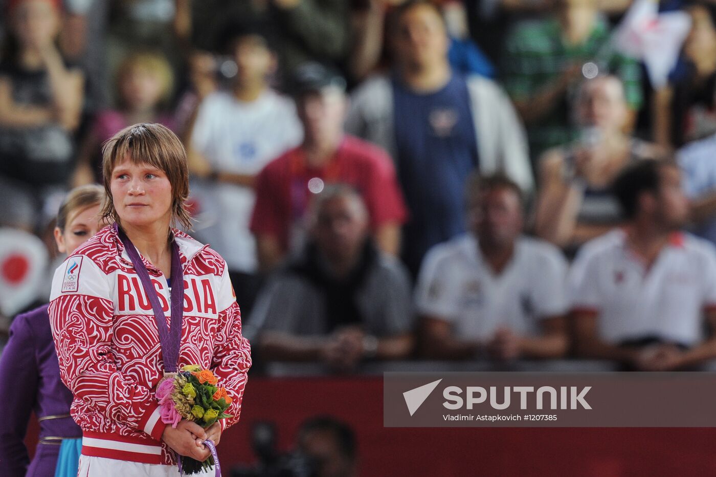 Olympics 2012 Women's Wrestling. Day One