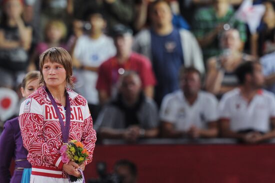 Olympics 2012 Women's Wrestling. Day One