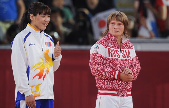 Olympics 2012 Women's Wrestling. Day One