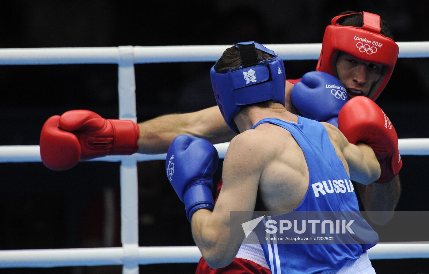 Olympics 2012 Men's Boxing. Quarterfinal match