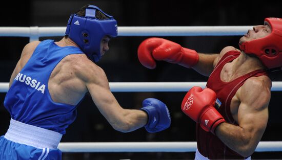 Olympics 2012 Men's Boxing. Quarterfinal match