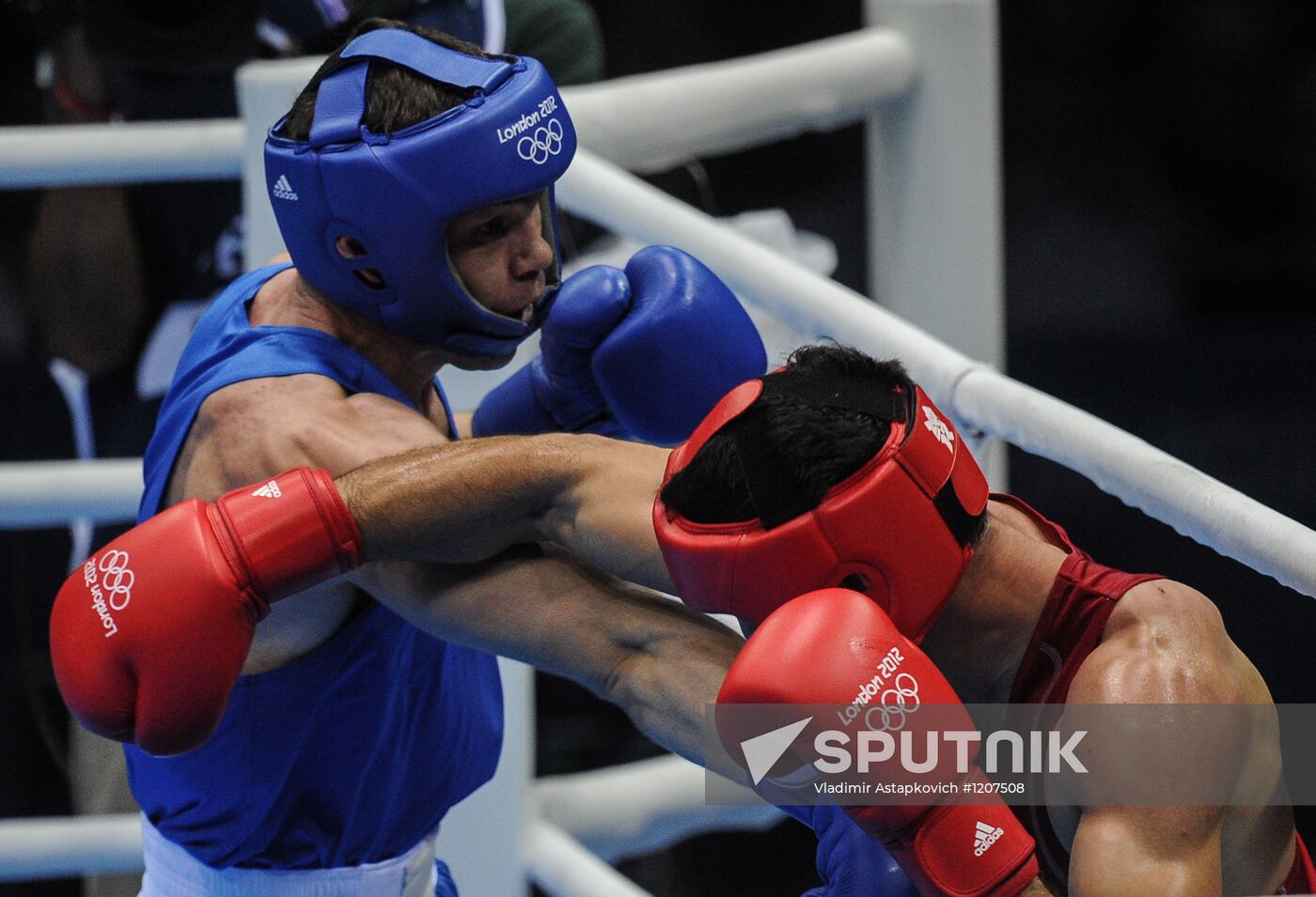 Olympics 2012 Men's Boxing. Quarterfinal match