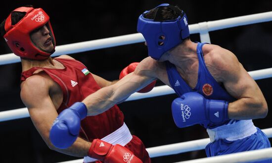 Olympics 2012 Men's Boxing. Quarterfinal match