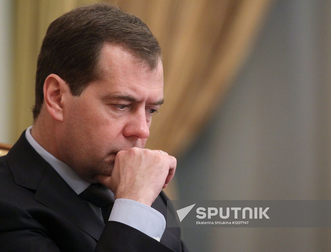 Dmitry Medvedev chairs Russian Government meeting