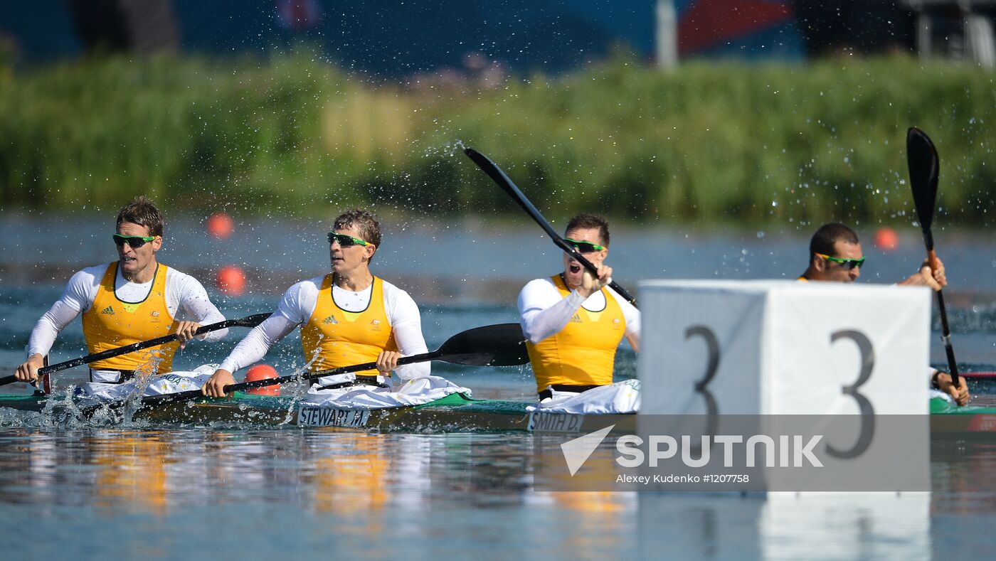 2012 Olympics. Canoe Sprint. Day Four