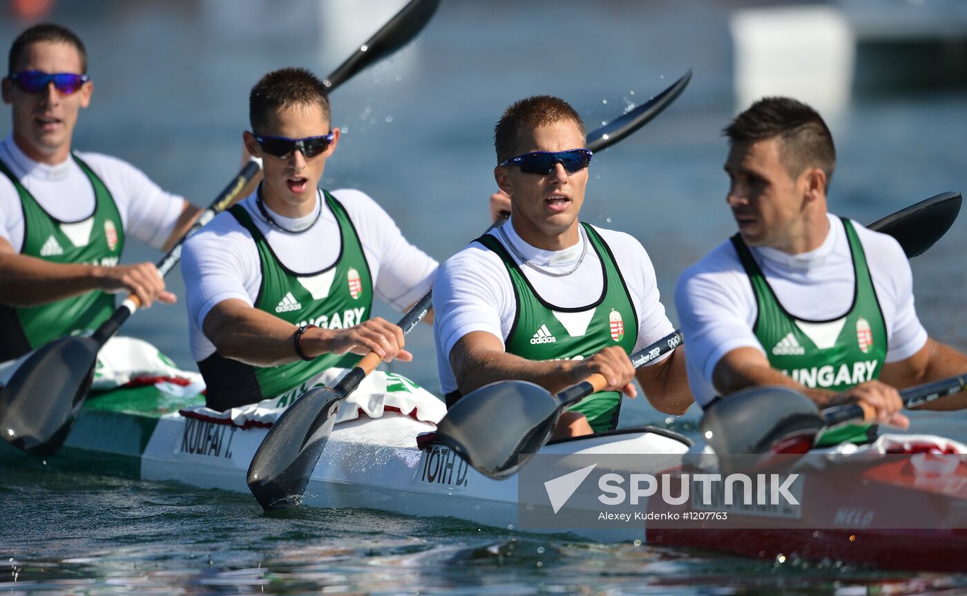 2012 Olympics. Canoe Sprint. Day Four