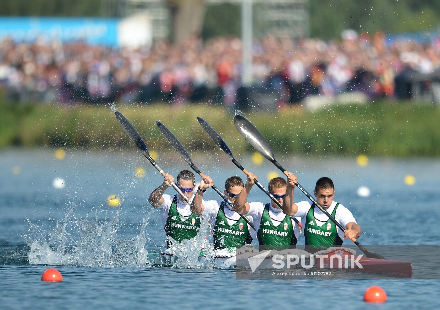 2012 Olympics. Canoe Sprint. Day Four