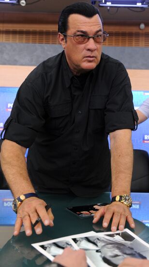 Press conference, Russia's first martial arts championship final