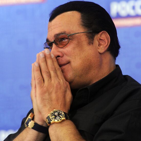 Press conference, Russia's first martial arts championship final