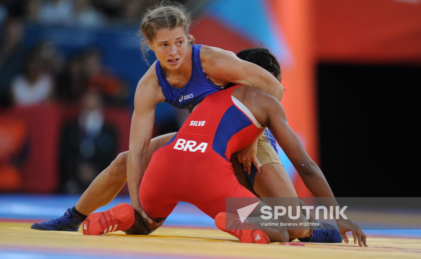 2012 Olympic Games. Women's 55kg Freestyle. Day Two