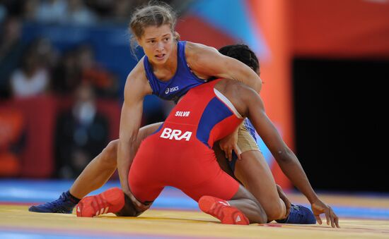 2012 Olympic Games. Women's 55kg Freestyle. Day Two