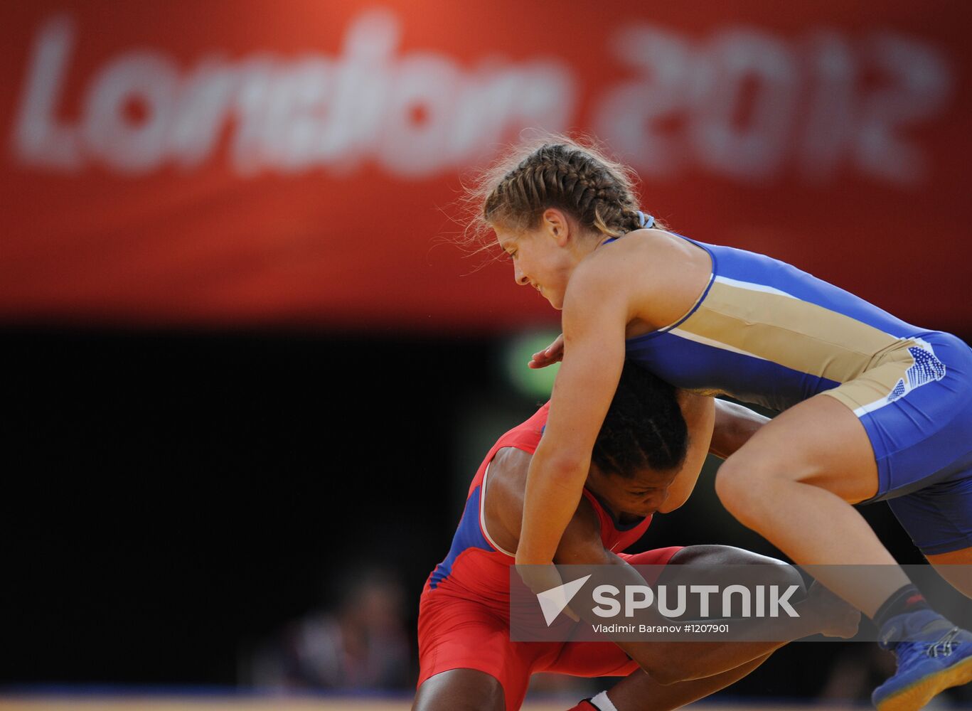 2012 Olympic Games. Women's 55kg Freestyle. Day Two