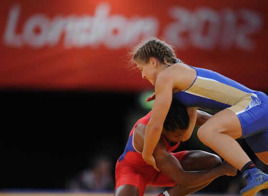 2012 Olympic Games. Women's 55kg Freestyle. Day Two
