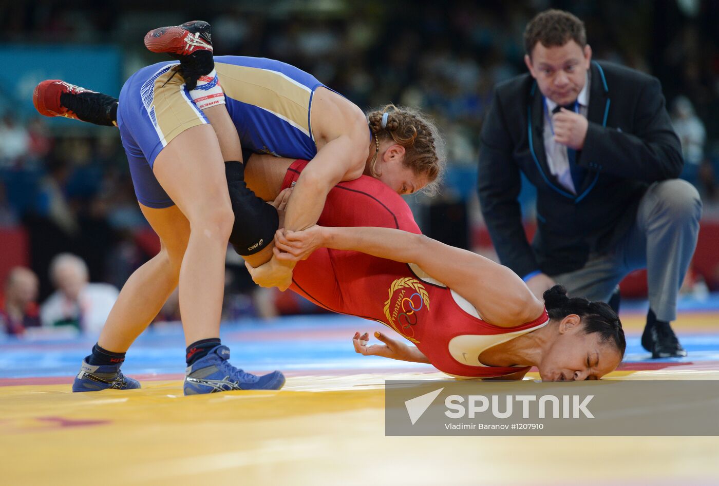 2012 Olympic Games. Women's 55kg Freestyle. Day Two