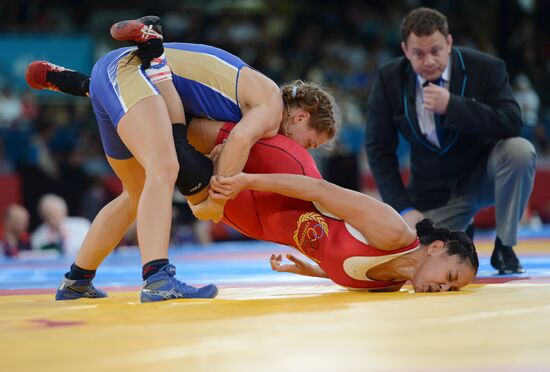 2012 Olympic Games. Women's 55kg Freestyle. Day Two