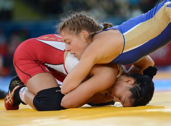 2012 Olympic Games. Women's 55kg Freestyle. Day Two