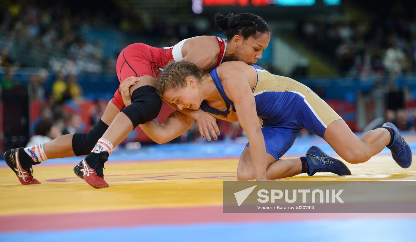 2012 Olympic Games. Women's 55kg Freestyle. Day Two