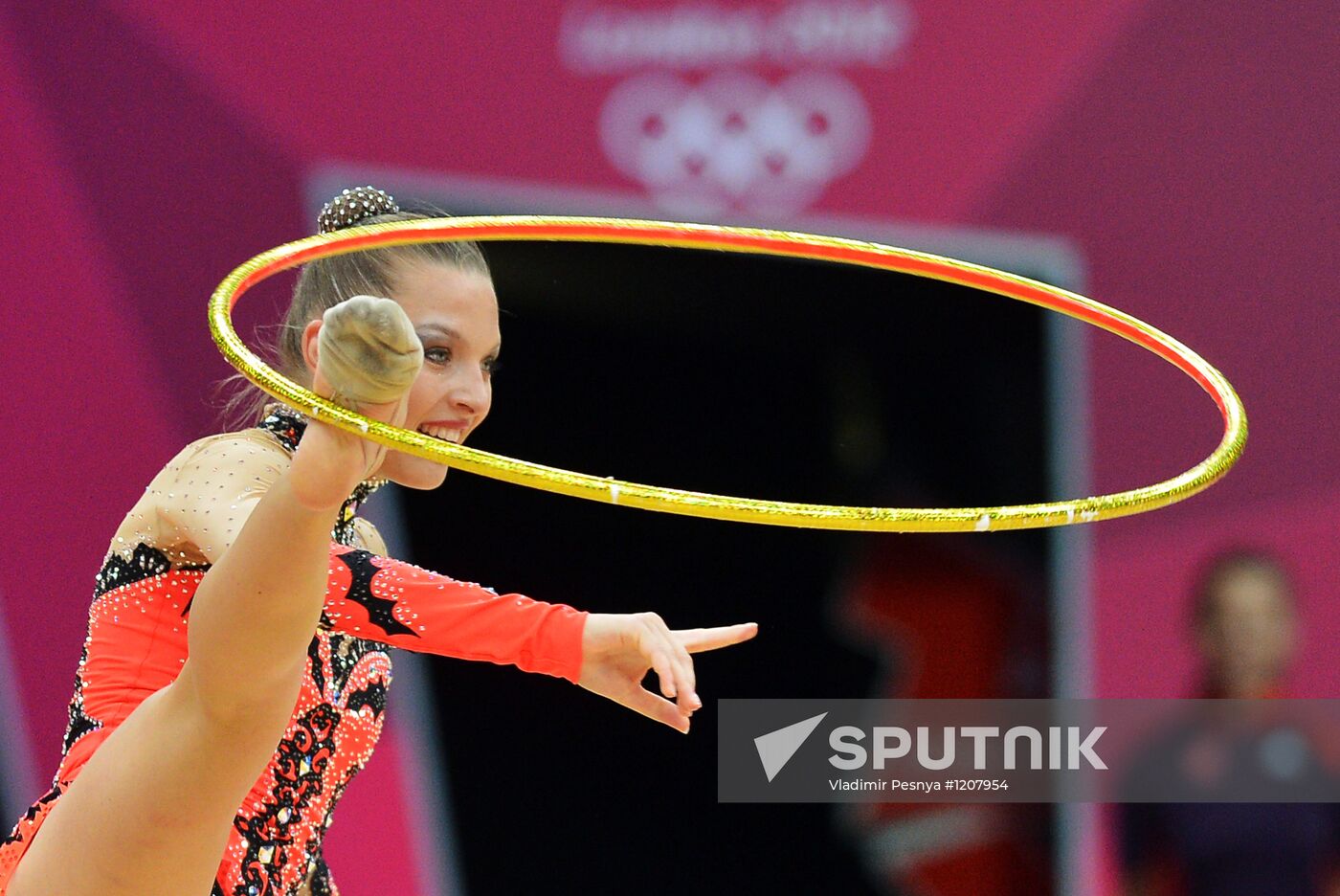 2012 Olympics. Rhythmic gymnastics. Individual events