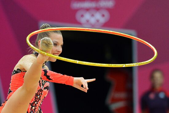 2012 Olympics. Rhythmic gymnastics. Individual events