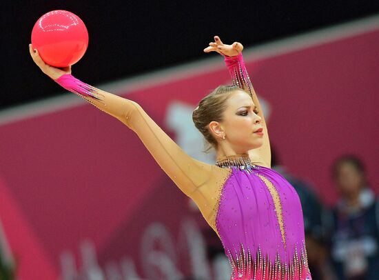2012 Olympics. Rhythmic gymnastics. Individual events