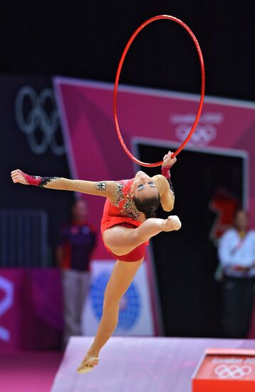 2012 Olympics. Rhythmic gymnastics. Individual events