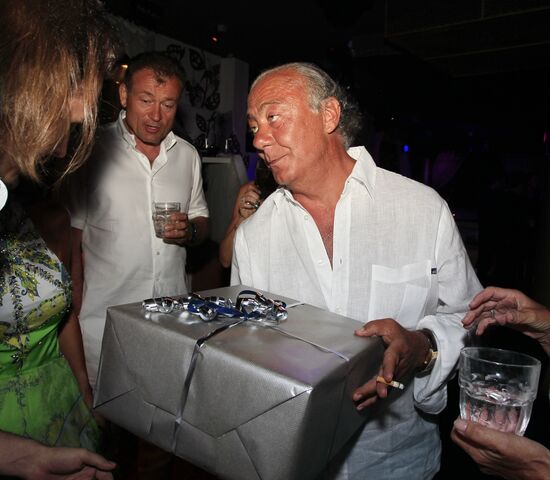De Grisogono jewellery house founder Fawaz Gruosi marks birthday