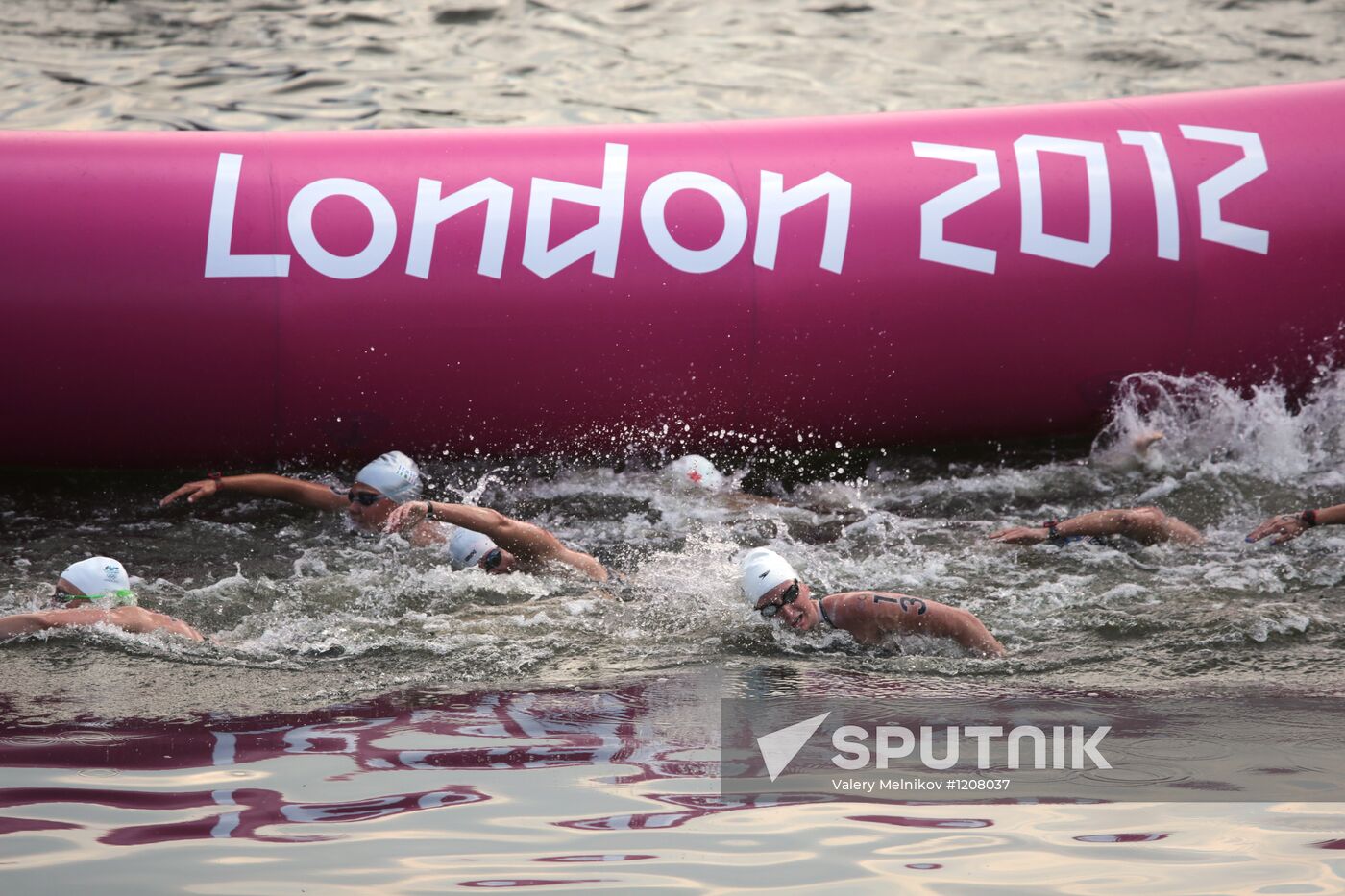 Olympics 2012 Swimming. Open water 10 km