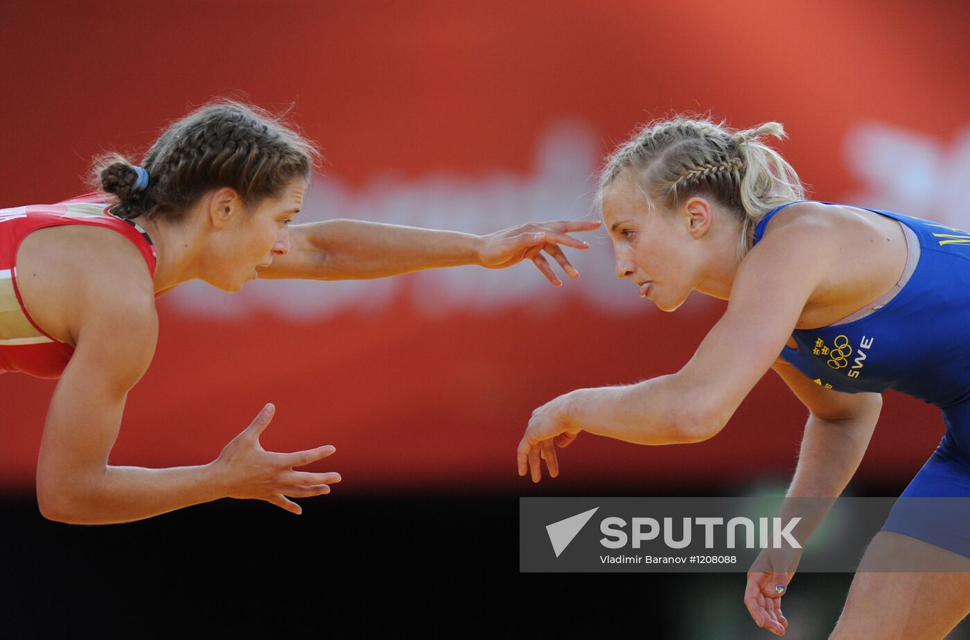 2012 Olympic Games. Women's 55kg Freestyle. Day Two