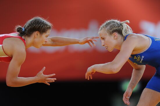 2012 Olympic Games. Women's 55kg Freestyle. Day Two