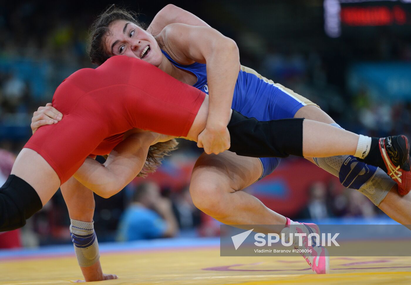 2012 Olympics. Women's freestyle wrestling. Day Two