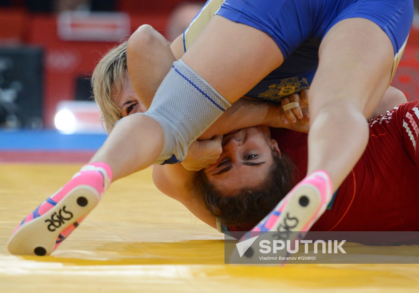 2012 Olympics. Women's freestyle wrestling. Day Two