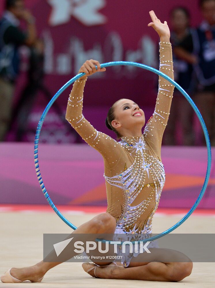 London 2012 Olympics. Rhythmic gymnastics. Individual all-around