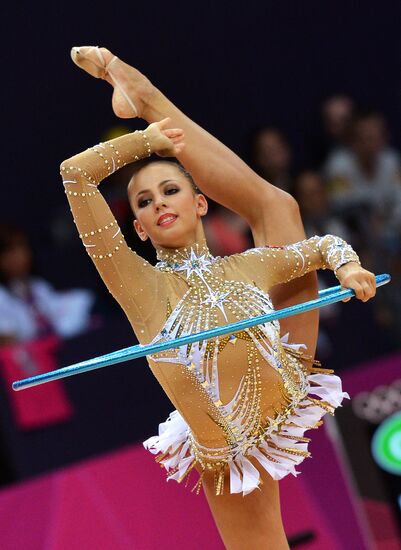 London 2012 Olympics. Rhythmic gymnastics. Individual all-around